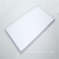 Flame retardant transparent polycarbonate solid panel